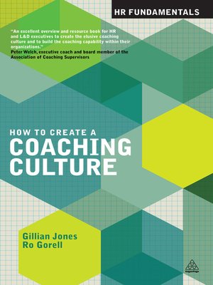 cover image of How to Create a Coaching Culture